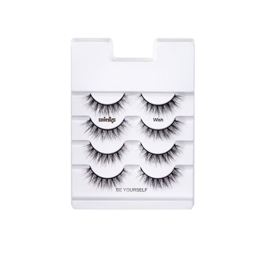 Winks Be Yourself Lashes Wish 4 pack in tray