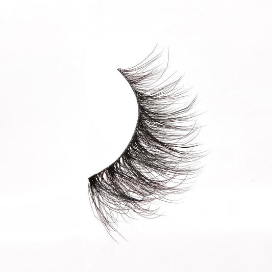 False eyelash on a white background