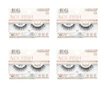 Four boxes of Ardell Nourish false eyelashes on a white background