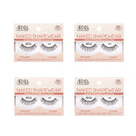 Four packages of Ardell Naked Shapewear false eyelashes on a white background