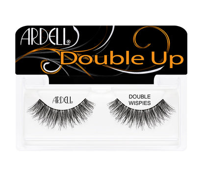 A single pair of Ardell Double Wispies inside its retail packaging
