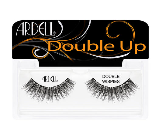 A single pair of Ardell Double Wispies inside its retail packaging