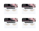Four packages of Ardell Wispies false eyelashes on a white background