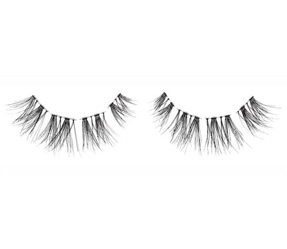 2 pairs of Ardell Pre-Cut Wispies featuring 4 pre-cut smaller lashes & its crisscross, feathering & curl lash style