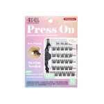 Press On Pre-Glued Underlash Wispies Natural Brown Front