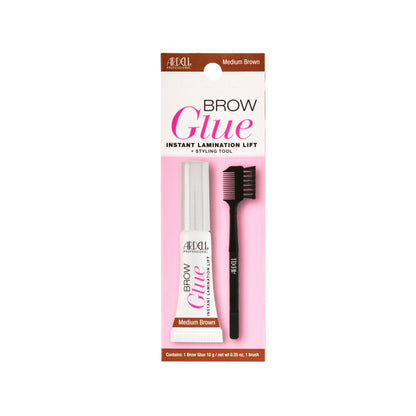 Brow Glue Medium Brown Back
