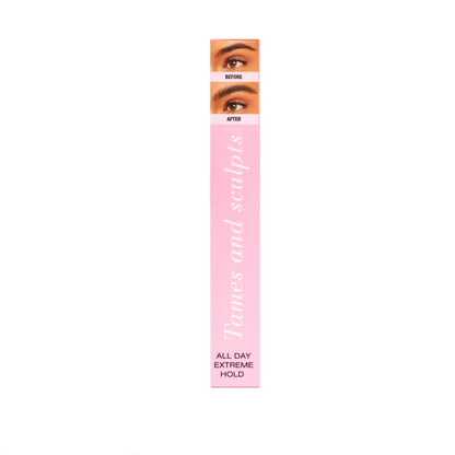 Brow Glue Medium Brown Left