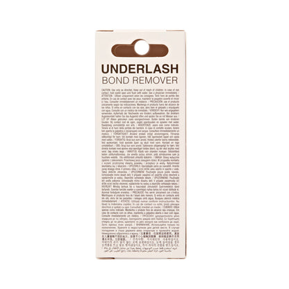 Box of Underlash Bond Remover on a white background
