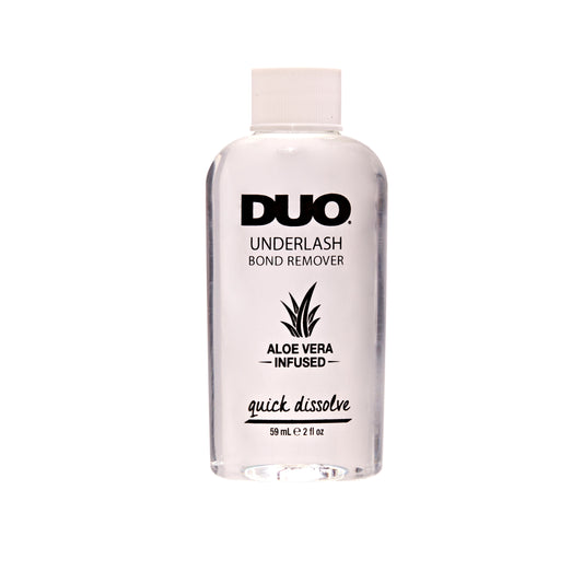 Bottle of DUO Underlash Bond Remover on a white background