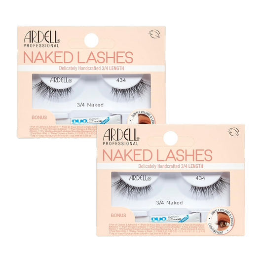 Two packages of Ardell Naked Lashes on a white background