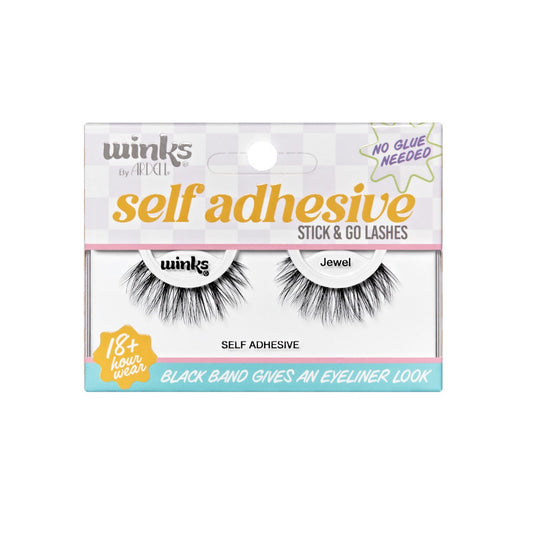 Front side packaging of Winks Self Adhesive Jewel