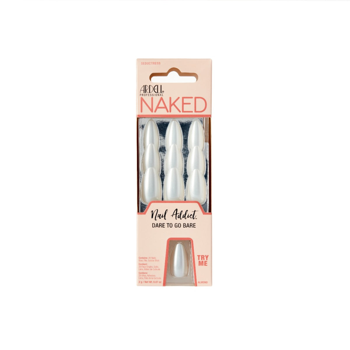 Ardell Nail Addict Naked Monarch front of packaging