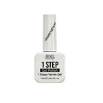 Ardell Moonstone 1 Step Gel Polish in shimmering pearl white, ideal for a luminous, salon-quality manicure at home.