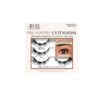 Ardell Kitten Eye Pre-Mapped Extensions Refill 3-Pack – Front packaging of reusable lash clusters.