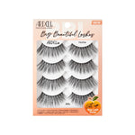 4 pair of lashes in packaging