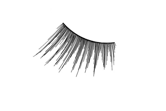 Close-up of Ardell Lash Accent 305 faux lashes for the right eye featuring clustered lash fibers