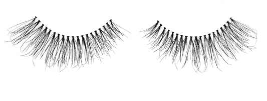 Ardell Naked Lashes 432 featuring a winged shape, medium volume fibers in different lengths