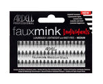 A box of 60 Medium individual Faux mink lashes by Ardell with text describing the lashes